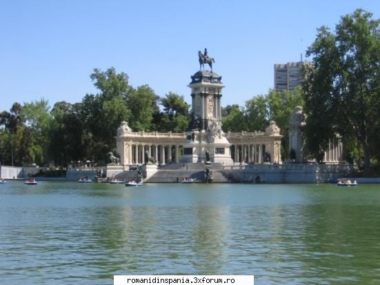 madrid parcul retiro....