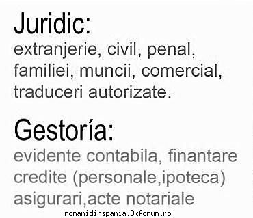 despacho de abogados  presta  servicios  de  jur�dica,  social,  laboral y         -gestiona  y